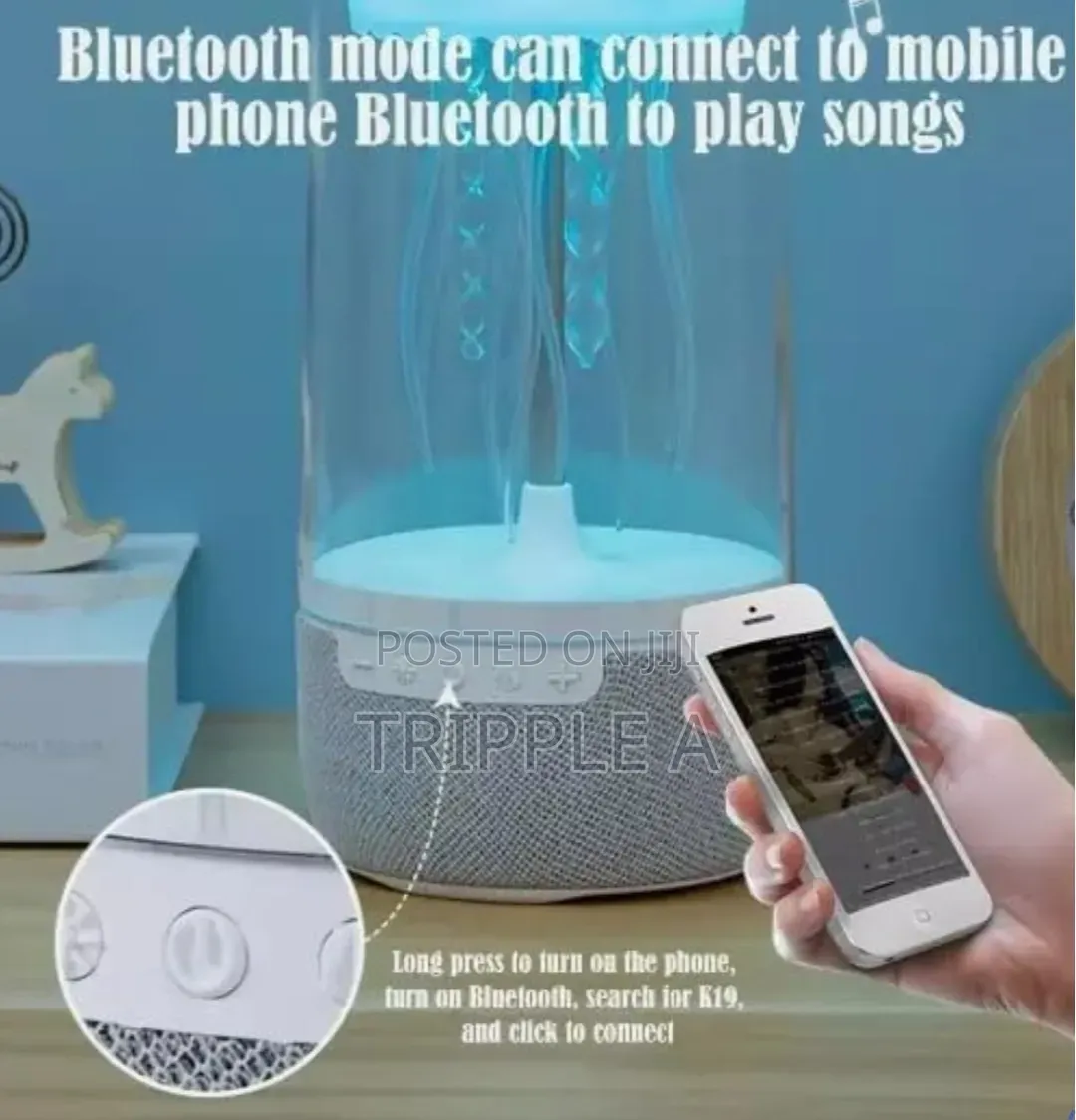 Jellyfish Lamp Bluetooth Speaker