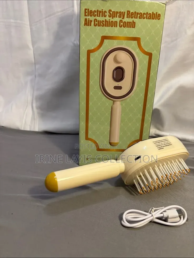 Multifunctional Electric Spray Retractable Air Cushion Comb.