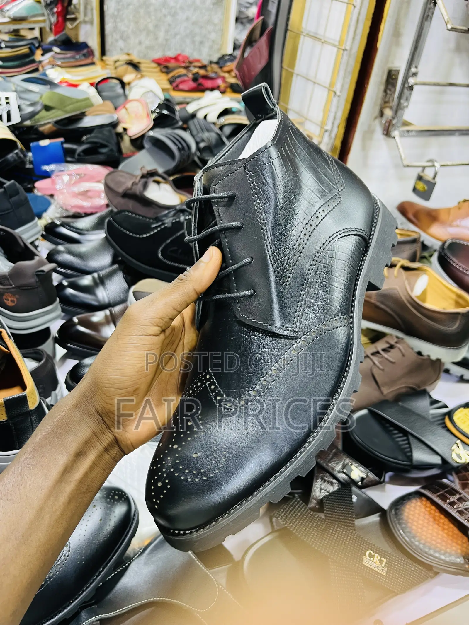 Original Black Oxfords Boot