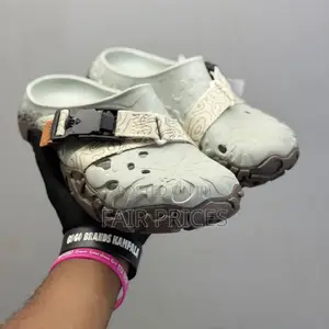 Original Crocs Black Green Grey Available