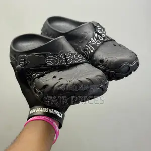 Original Crocs Black Green Grey Available