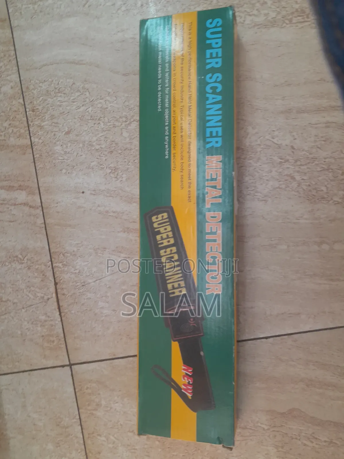 Handheld Metal Detector Scanner – High-Performance Security Wand