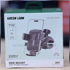 Green Lion Ride Mount Bike Phone Holder