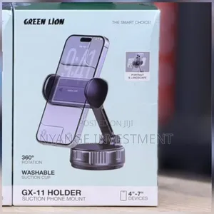 Green Lion GX-11 Car Phone & Tablet Holder With 60mm Suction Cup,