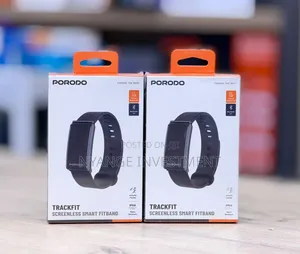 Porodo Track Fit Screenless Smart Fitness Band With Bluetooth Version5