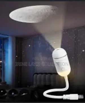 -In-1 Galaxy Projector Night Light With a Flexible USB Neck.