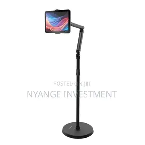 Porodo Phone & Tablet Floor Stand 1.65m, 360° Rotatable .
