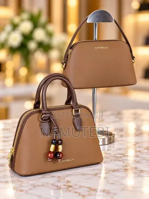 2pcs Chrisbella Handbags and Pouch Set