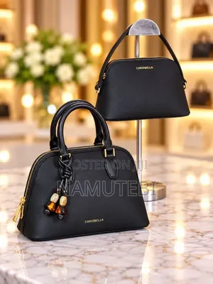 2pcs Chrisbella Handbags and Pouch Set