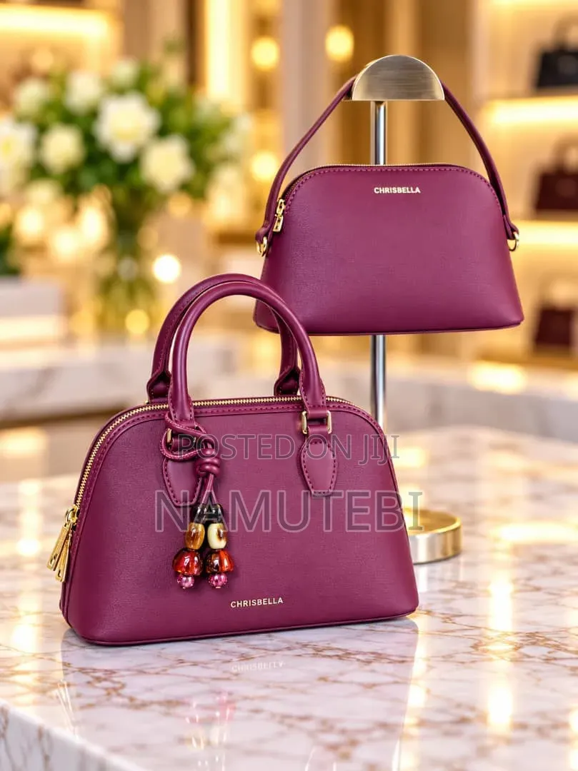 2pcs Chrisbella Handbags and Pouch Set