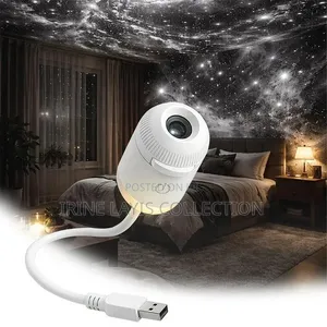 Mini Galaxy Projector Night Light, USB Stary Sky Night Light Projector