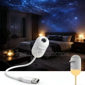 Mini Galaxy Projector Night Light, USB Stary Sky Night Light Projector