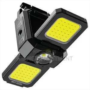 Green Lion Foldable Keychain Light,Mini Rechargeable Torch