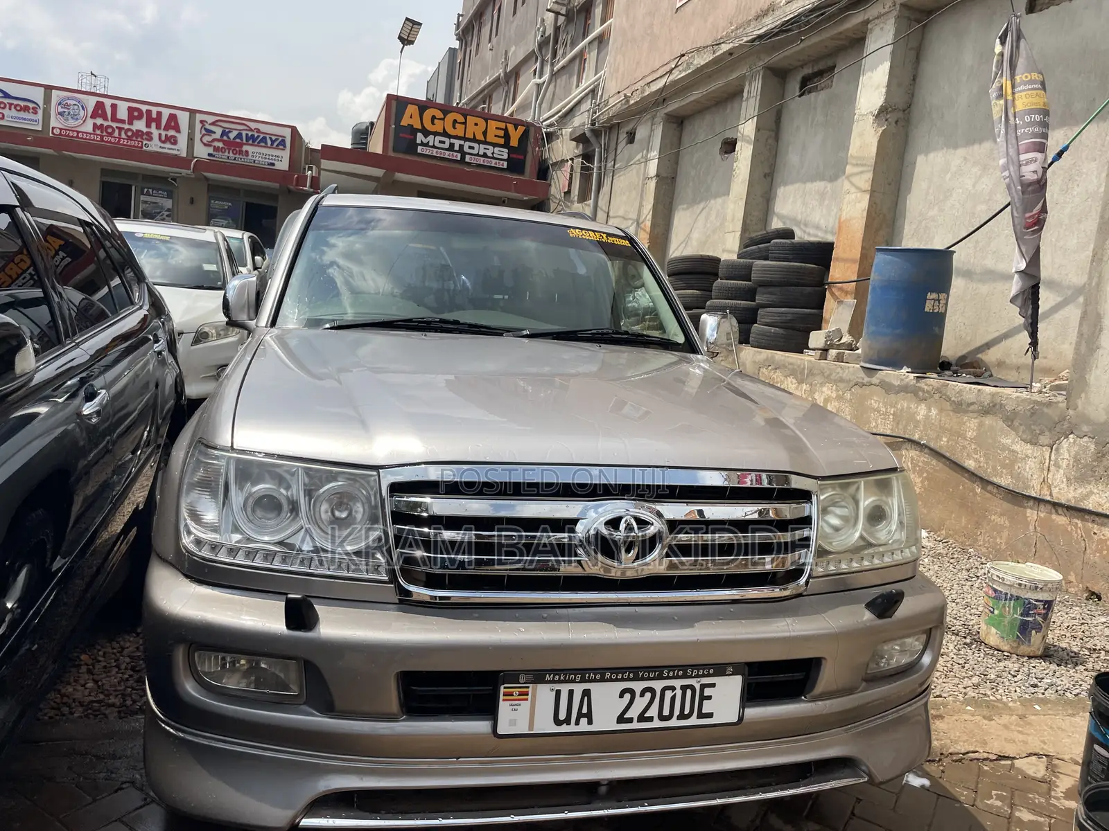 Toyota Land Cruiser 2007 Silver