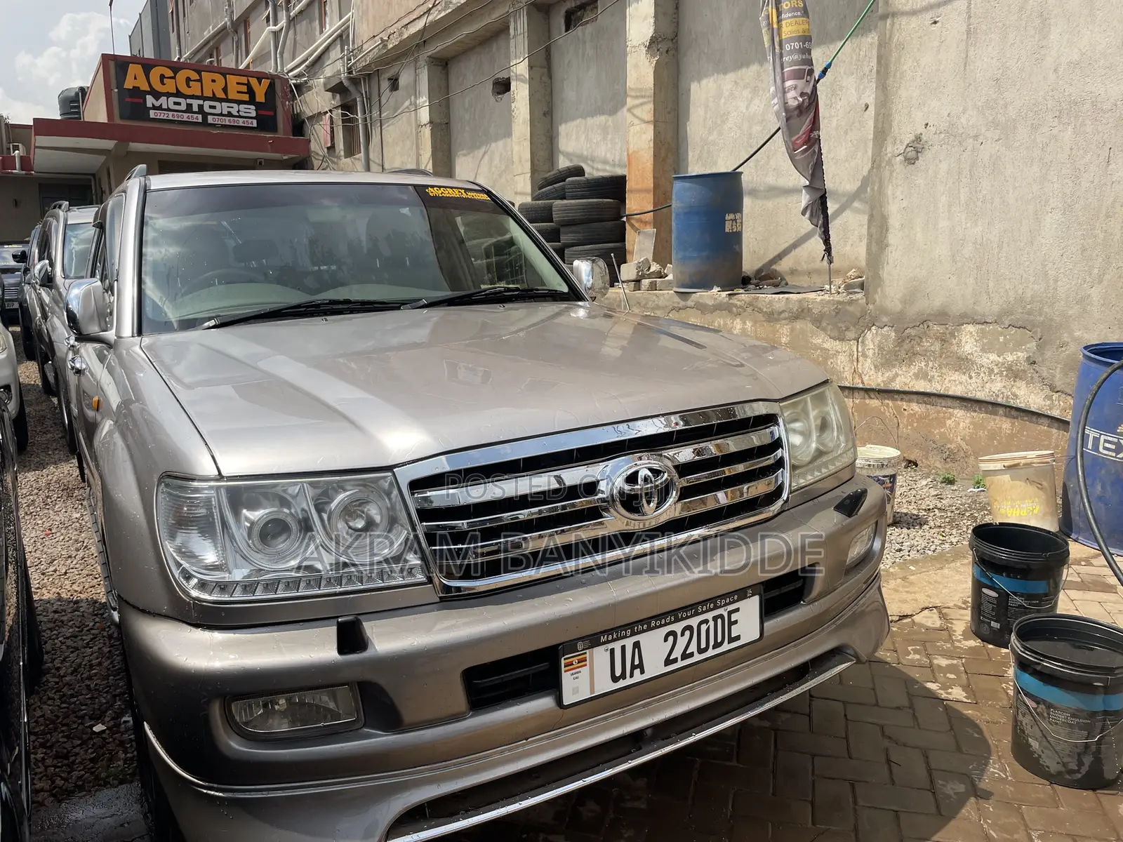 Toyota Land Cruiser 2007 Silver