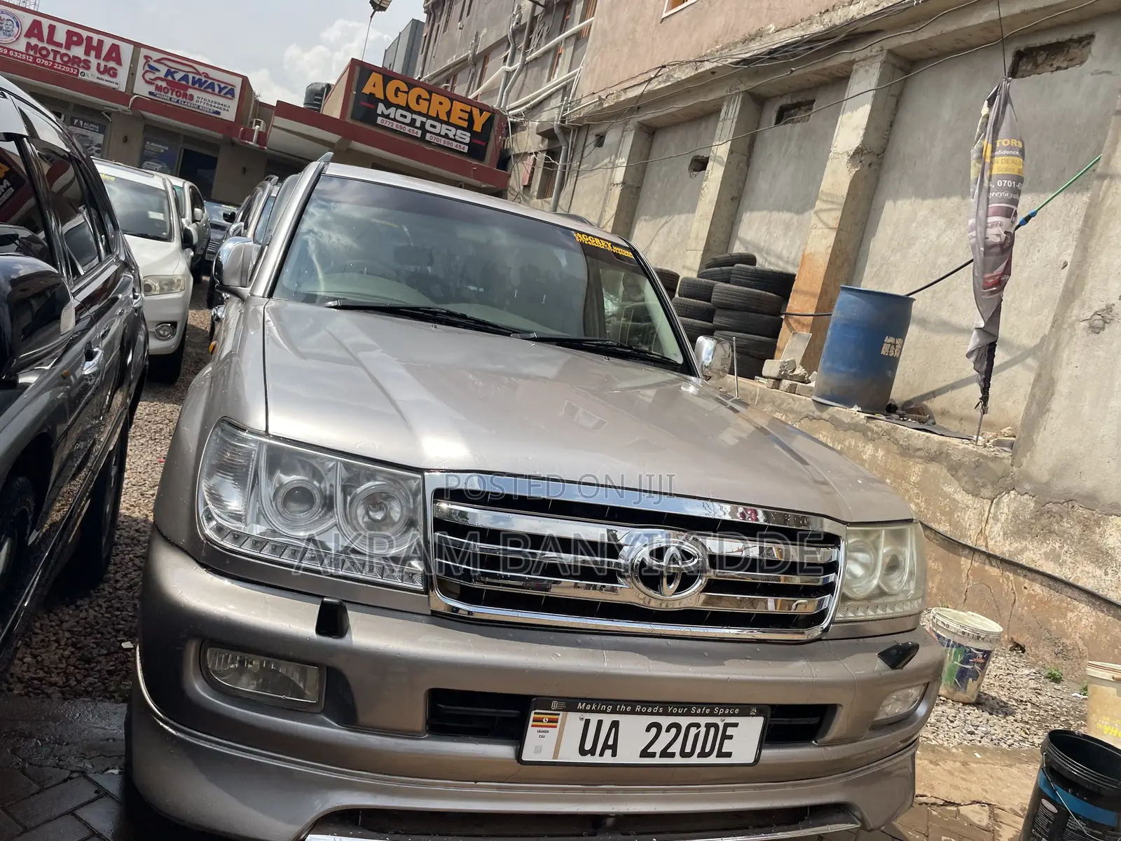 Toyota Land Cruiser 2007 Silver