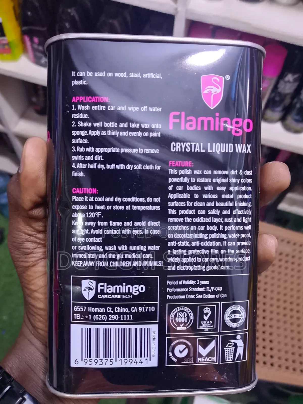 Flamingo Crystal Liquid Wax (F040) (473ml)