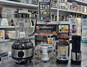 Hoffmans HM-126 4-in-1 Multi-Function Food Processor & Blender – 1.8L
