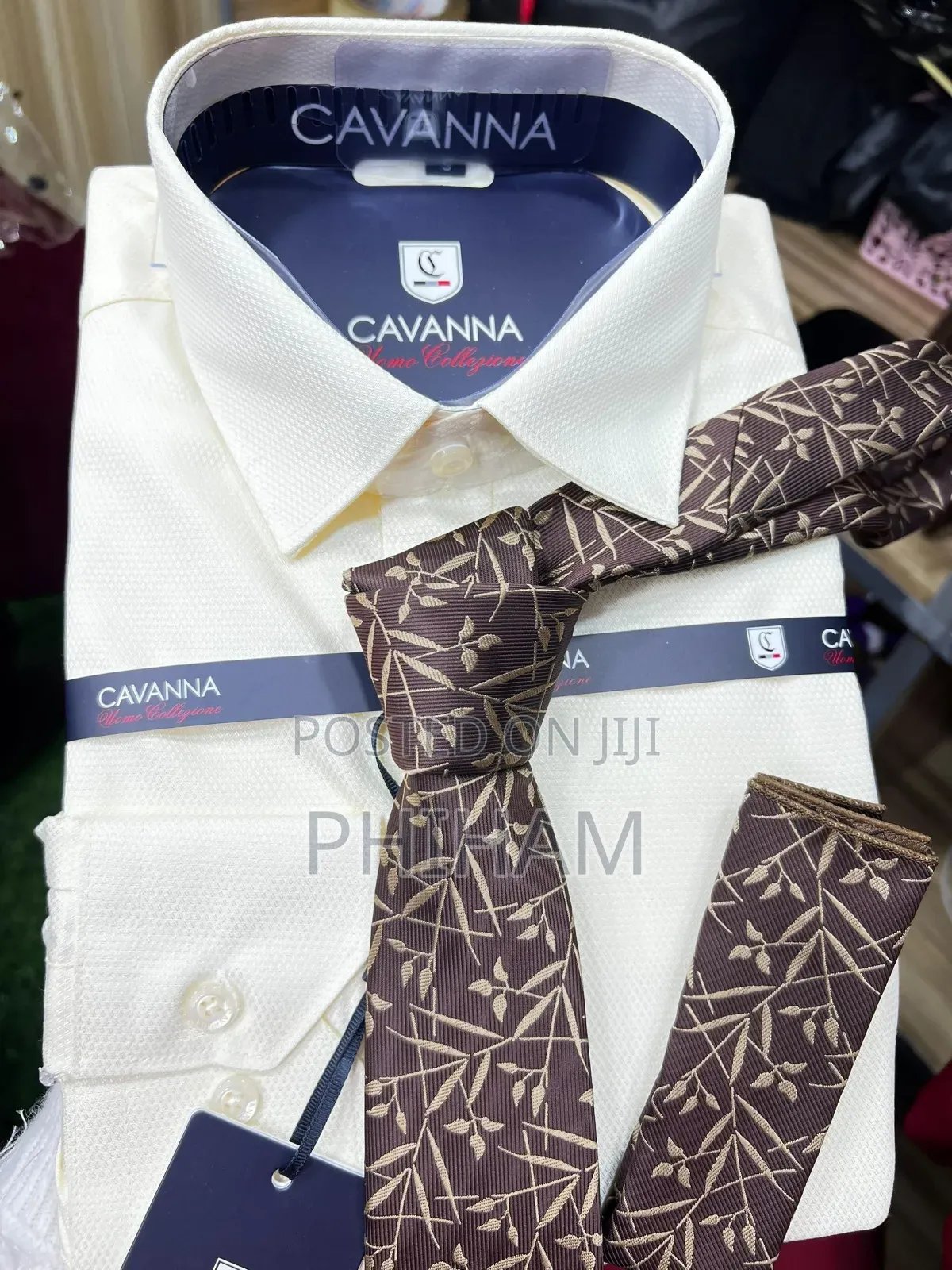 Men's Shirt and Tie Set