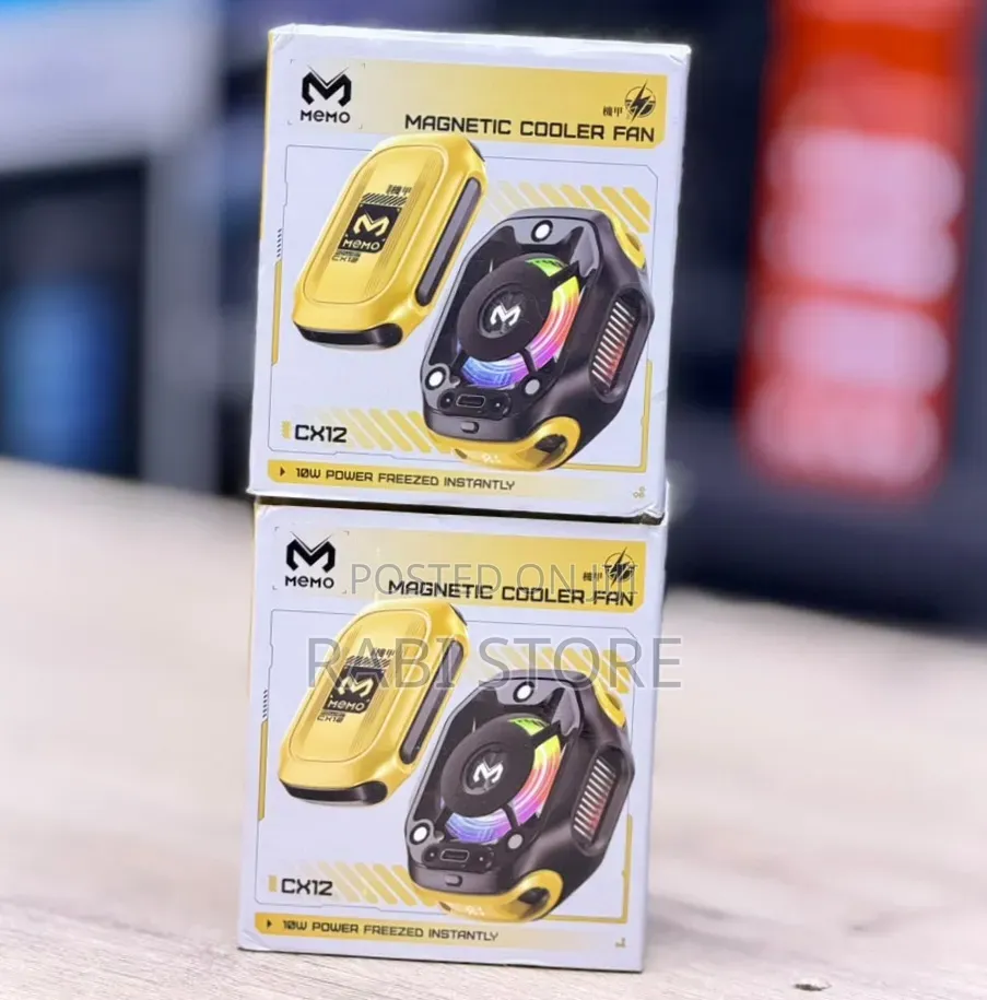 Memo CX12 Mobile Phone Cooler, Magnetic Semiconductor Ice Cooling