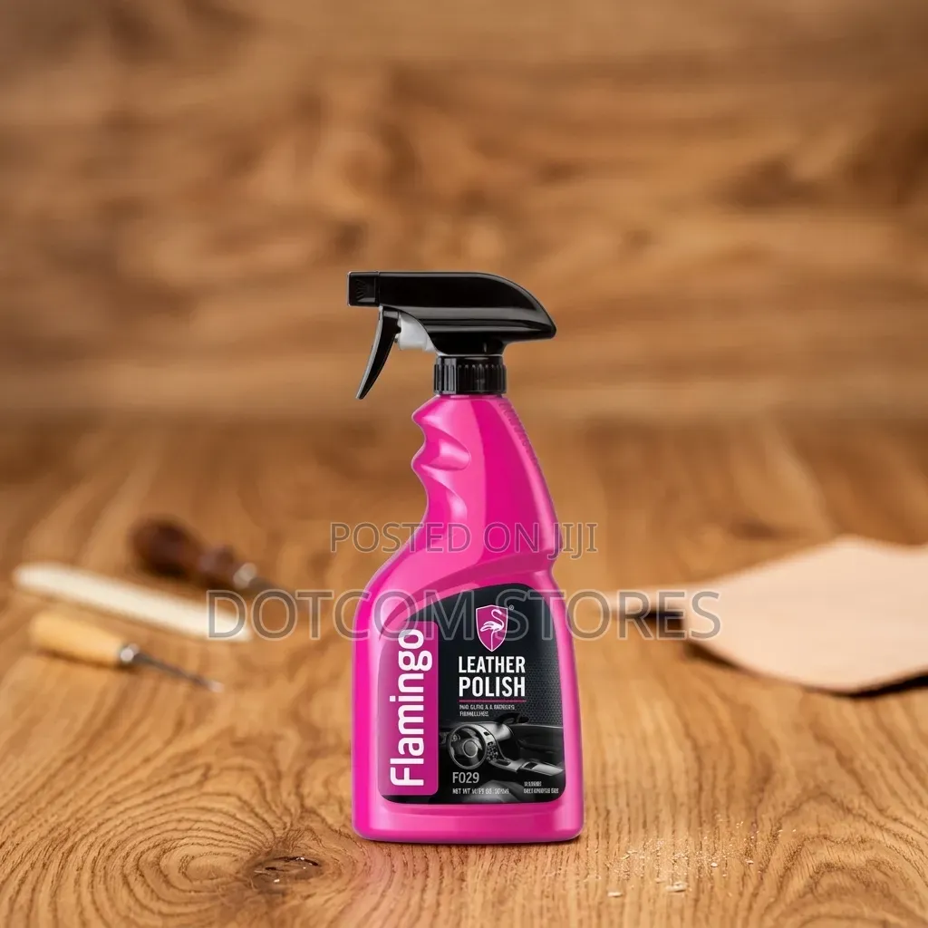 1pc Flamingo Leather Polish Spray 500ml