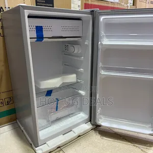 CHiQ 92L Compact Bar Fridge - Silver Mini Refrigerator