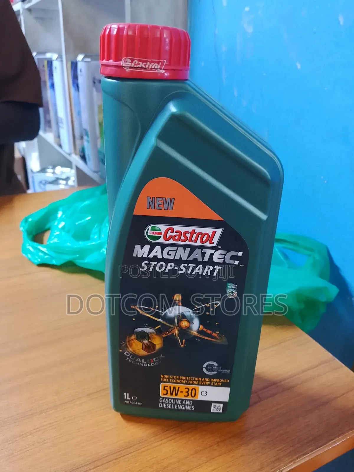 1L Castrol MAGNATEC Stop-Start 5w-30 C3 Fully Synthetic Engine Oil.