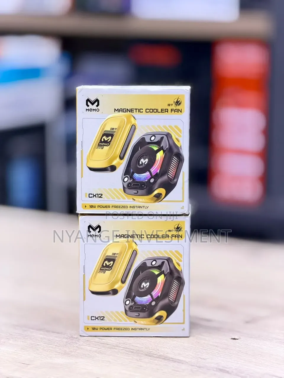 Memo CX12 Mobile Phone Cooler, Magnetic Semiconductor Ice Cooling