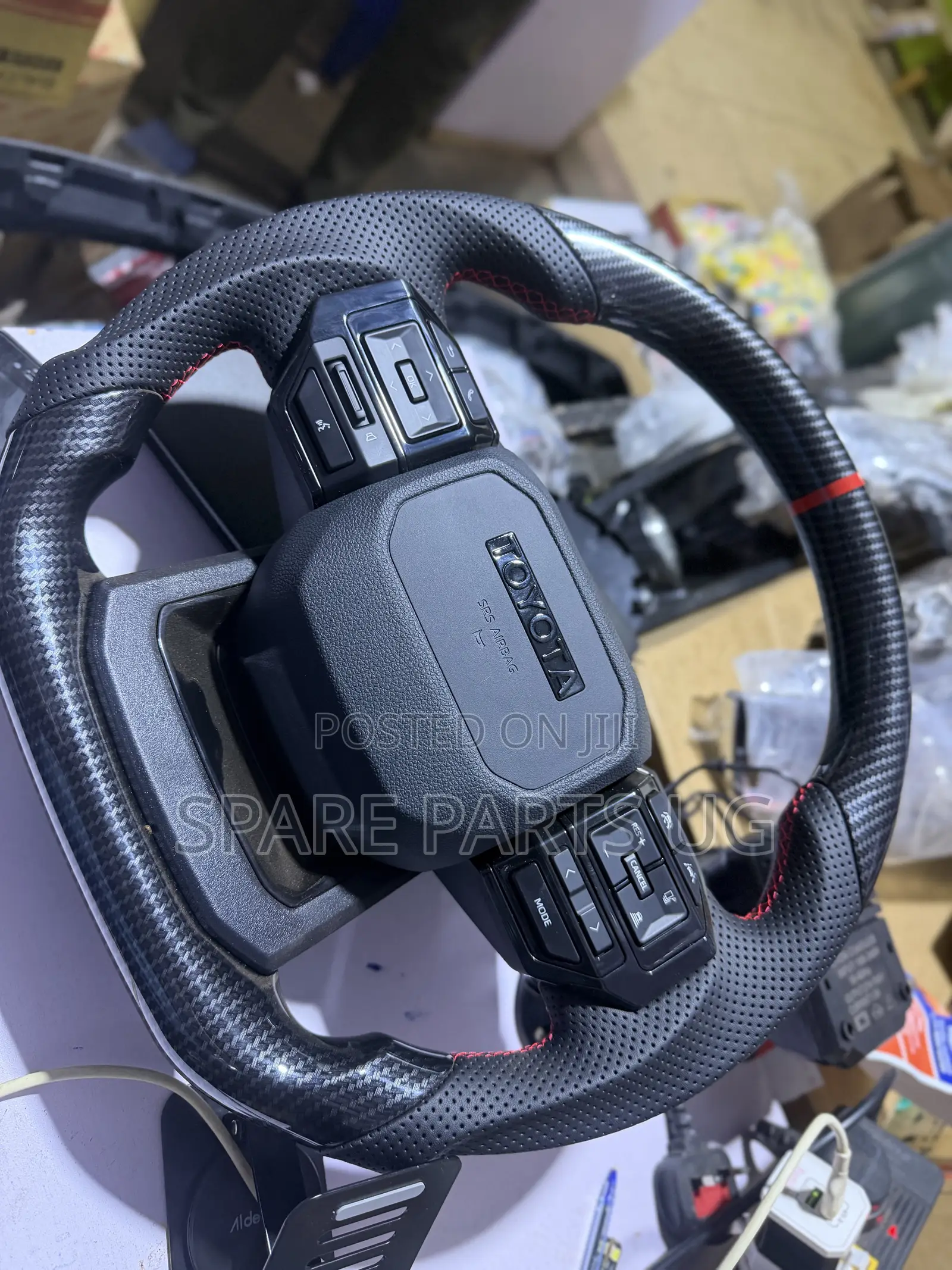 Aftermarket Steering Wheel in the Prado J250 2026 Design