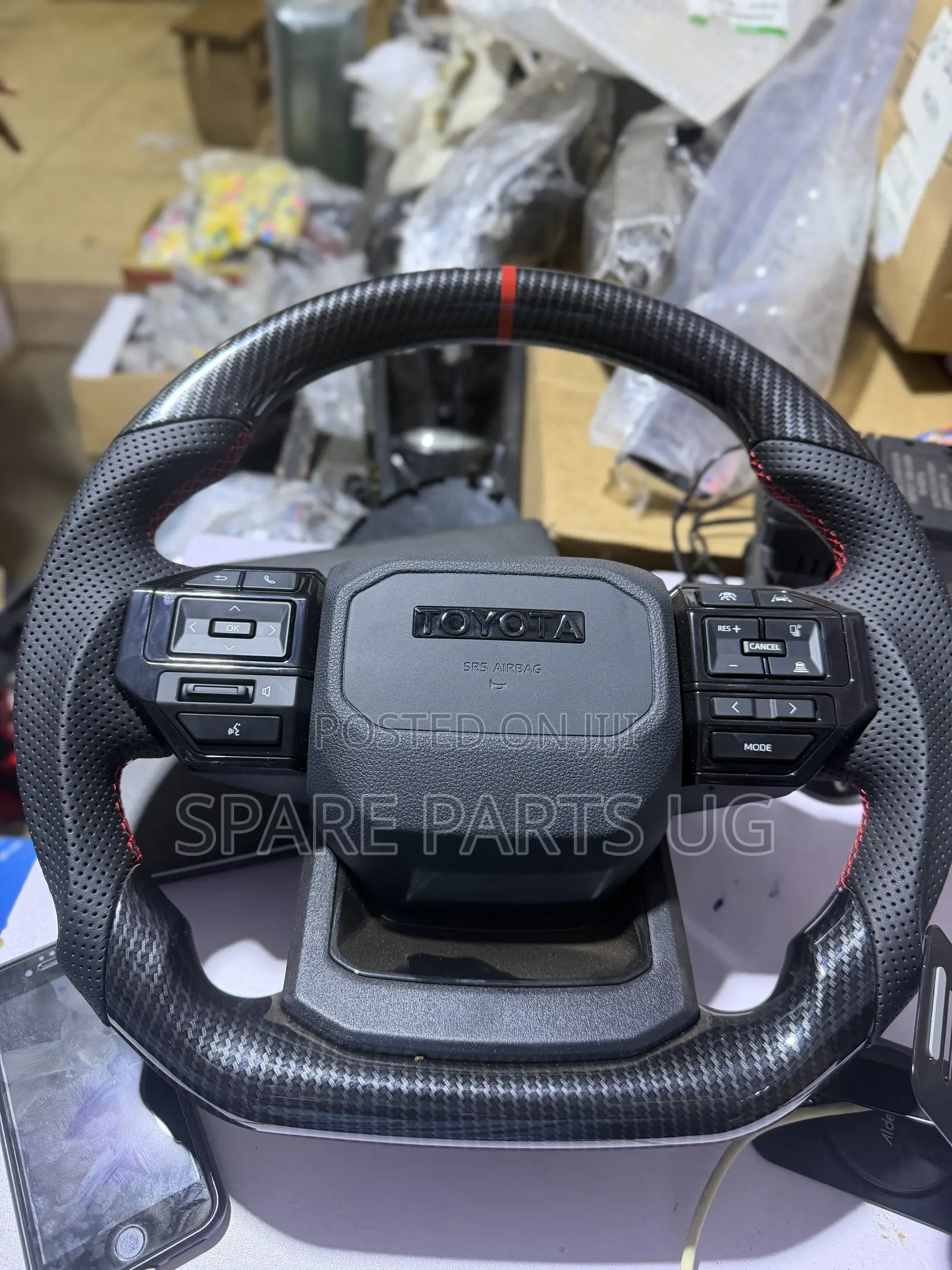 Aftermarket Steering Wheel in the Prado J250 2026 Design