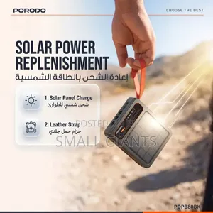 Porodo Laros 80000mAh Solar Power Bank