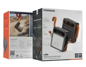 Porodo Laros 80000mAh Solar Power Bank