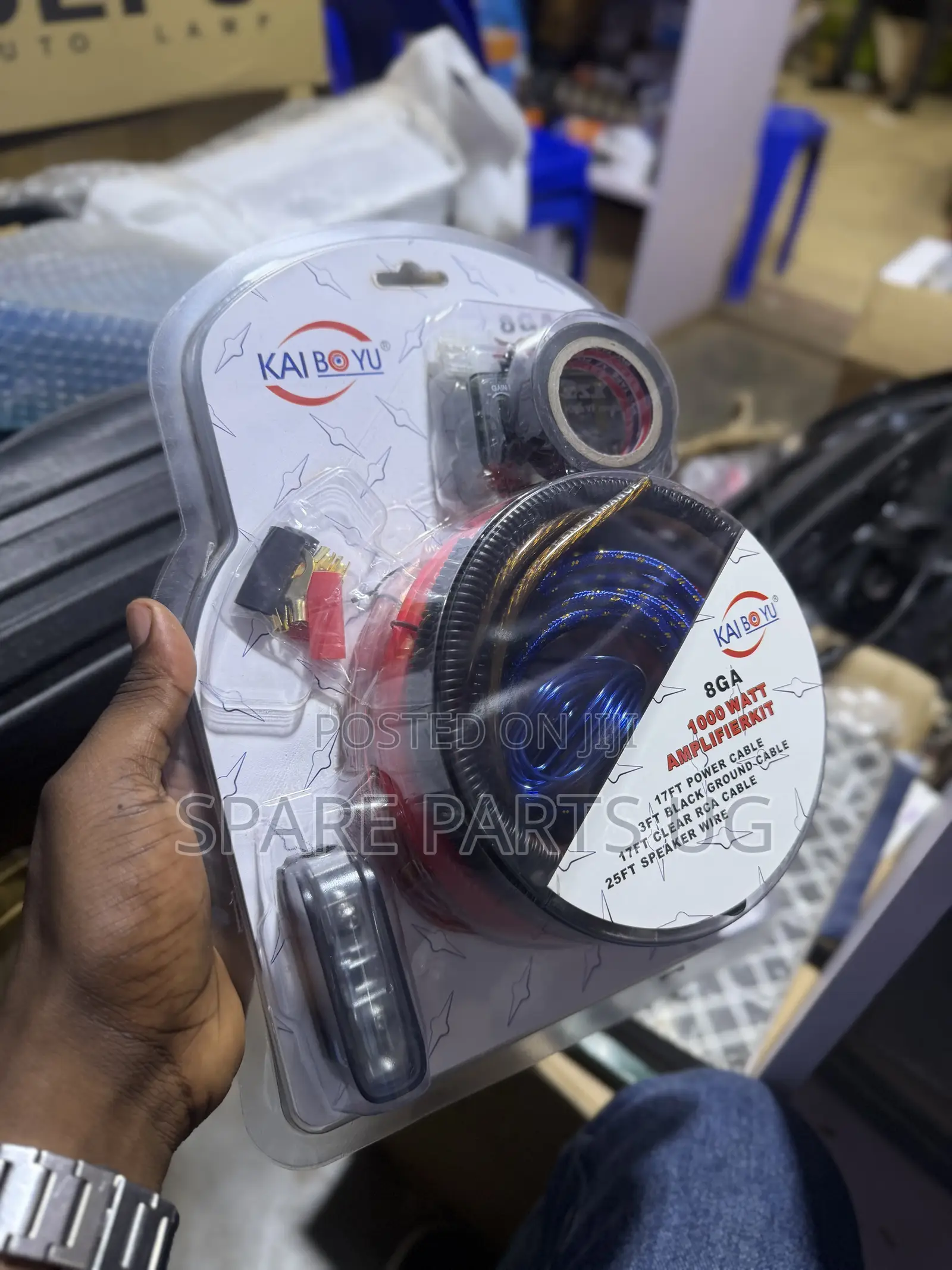 KAI BOYU 8GA 1000-Watt Amplifier Wiring Kit.