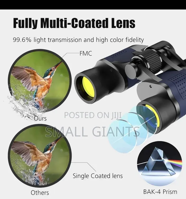 High Power 60x60 Waterproof Binoculars