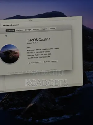 New Desktop Computer Apple iMac 8GB Intel Core i3 SSD 256GB