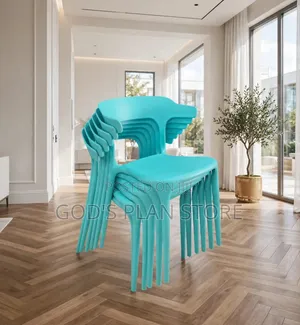 Tuquoise Stackable Plastic Chairs Plastic Chairs