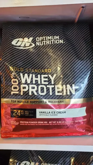 100% Whey Protein Gold Protein 10 LBS/4.5 KGS