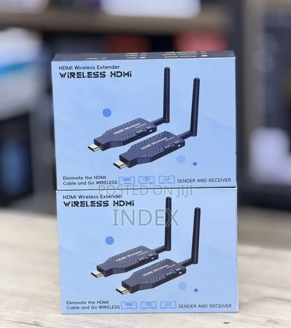 Wireless HDMI Extender Transmitter and Receiver, Long Range 150m/450Ft