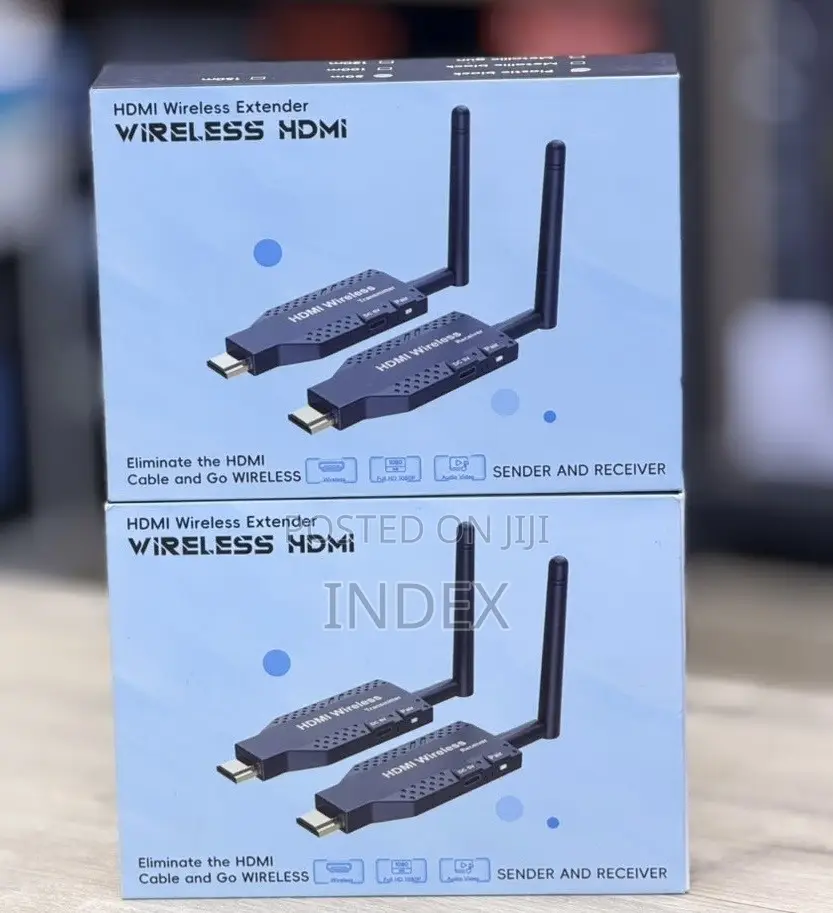 Wireless HDMI Extender Transmitter and Receiver, Long Range 150m/450Ft