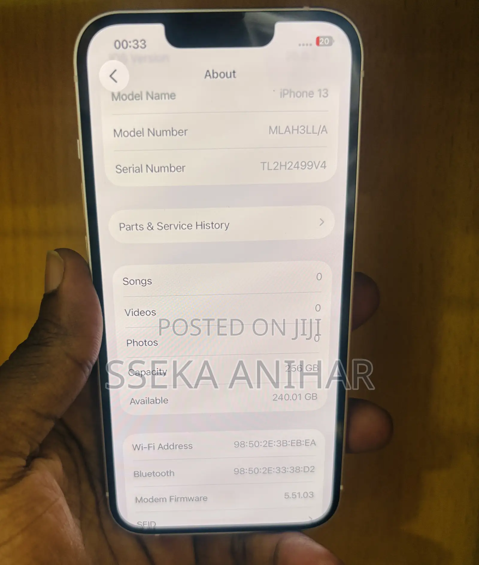 Apple iPhone 13 256 GB White