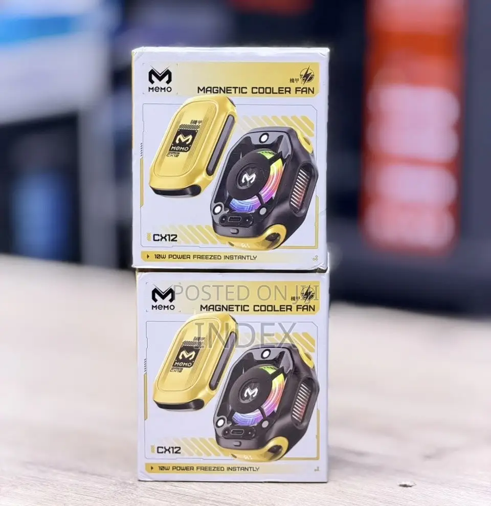 Memo CX12 Mobile Phone Cooler, Magnetic Semiconductor Ice Cooling