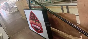 Light Boxes Stickers 3D Signs