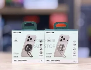 Green Lion Mag Ring Stand 2in1 Phone Holder Premium With Kick Stand