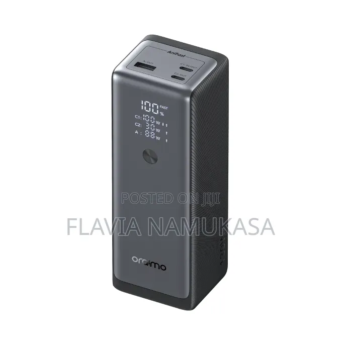 Oraimo PowerJet 27600mAh 130W Ultra Fast Charge Phones& Laptops