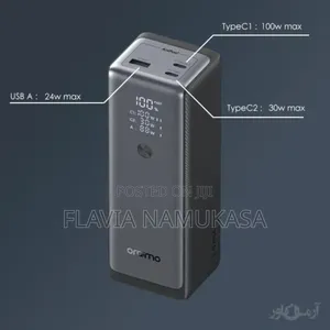 Oraimo PowerJet 27600mAh 130W Ultra Fast Charge Phones& Laptops