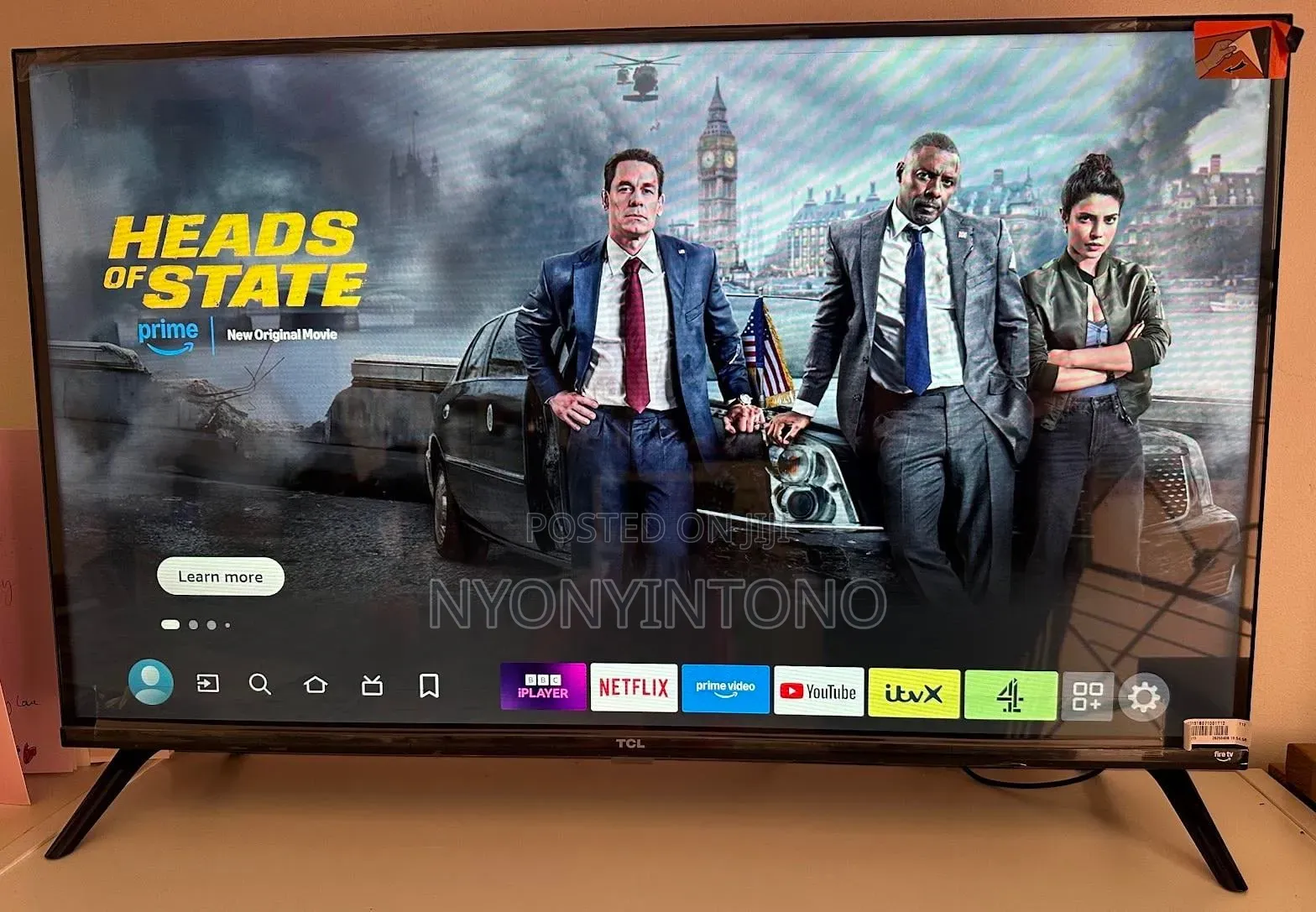 TCL 32" Smart Android Google TV With Dolby Audio