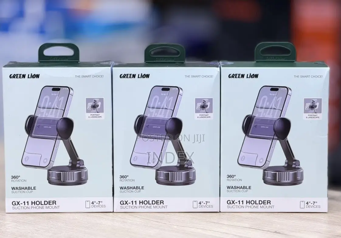 Green Lion GX-11 Car Phone & Tablet Holder With 60mm