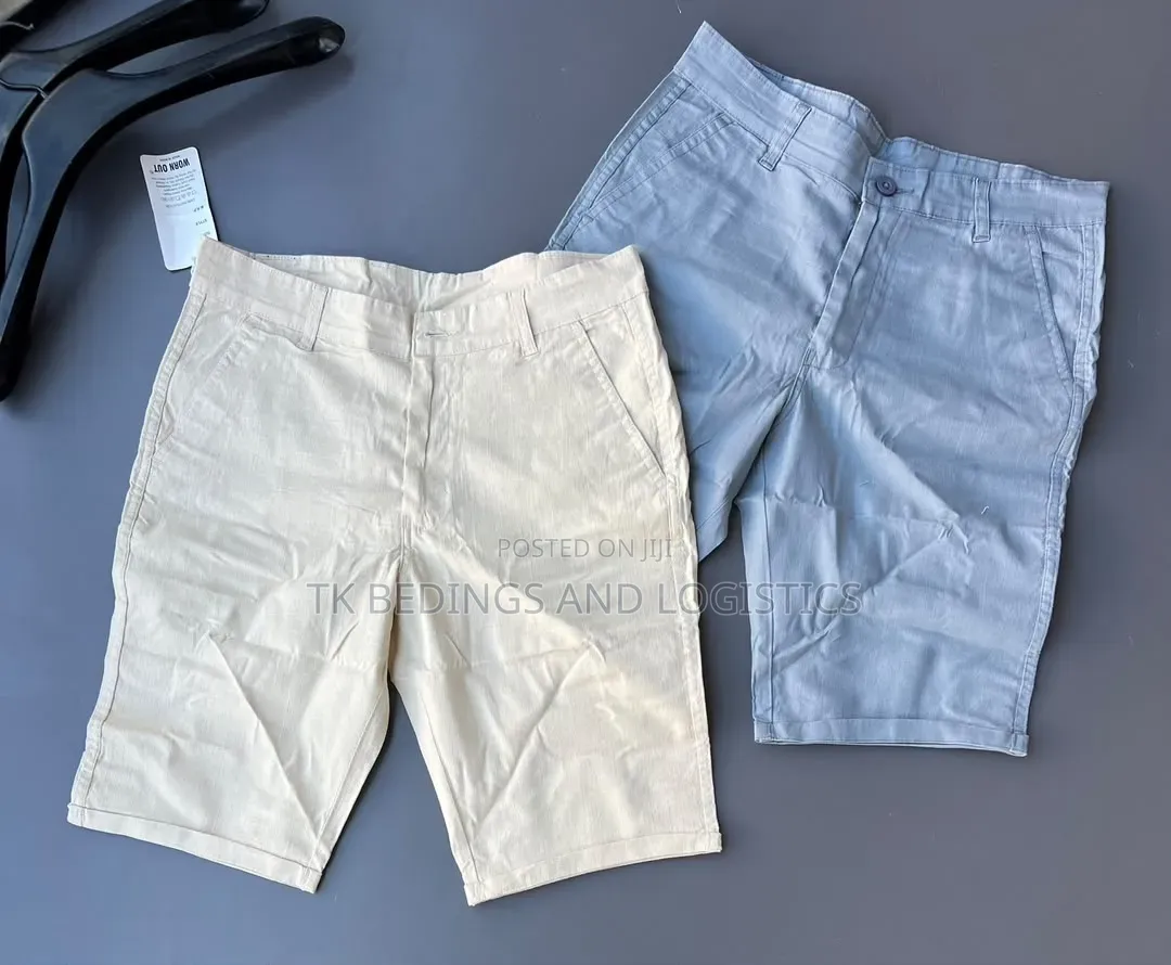 Gentle Linen Men Shorts
