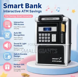 Kids Smart Interactive Atm Money Saving Box