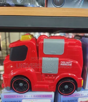 FIRE DEPT. RESCUE Kids Toy Truck
